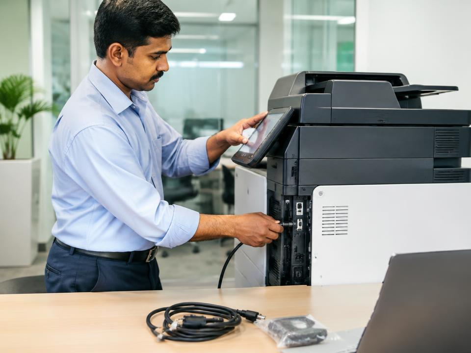 Printer Installation & Setup by NN Enterprises technician