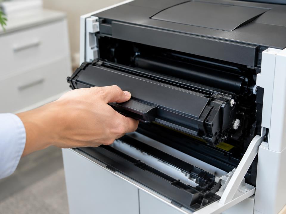 Toner & Cartridge Support by NN Enterprises technician